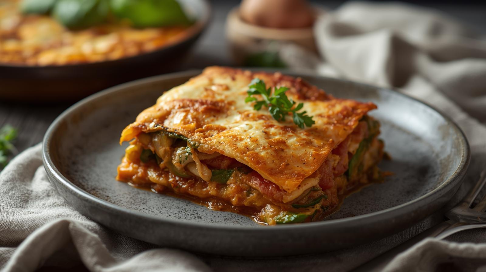 Lasagnetta al curry e verdure invernali Image