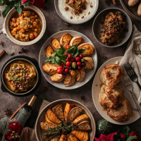  I Profumi delle Feste - Menù di Natale Vegetariano